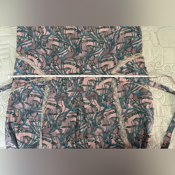 NWT ZADIG & VOLTAIRE Rielle Snake Chaines
Silk-blend Dress L Lace Pastels - Picture 14 of 14